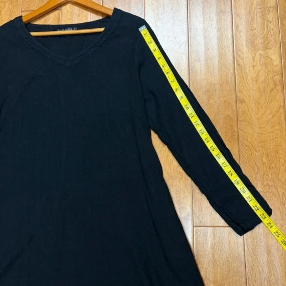 Cut Loose Tunic Dress Linen Cotton Size S Lagenlook Minimalist Flowy Casual Boho
